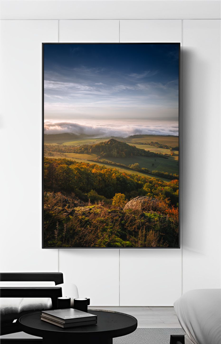 Quadro Decorativo Paisagem Campos Verdes Natural